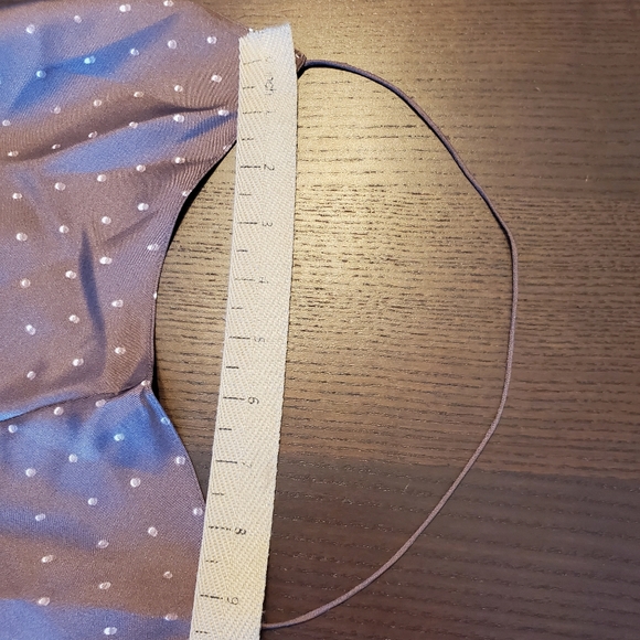 Theory Easy Slip cargo overlay dot camisole silk size small spaghetti straps - Picture 7 of 11